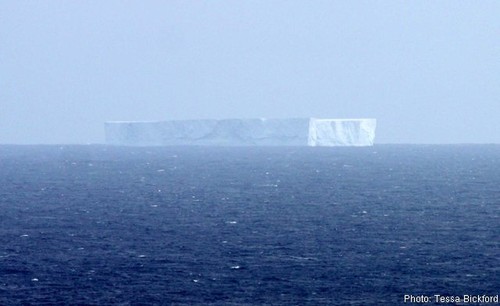 500 metre iceberg signted off Macquarie Island © SW